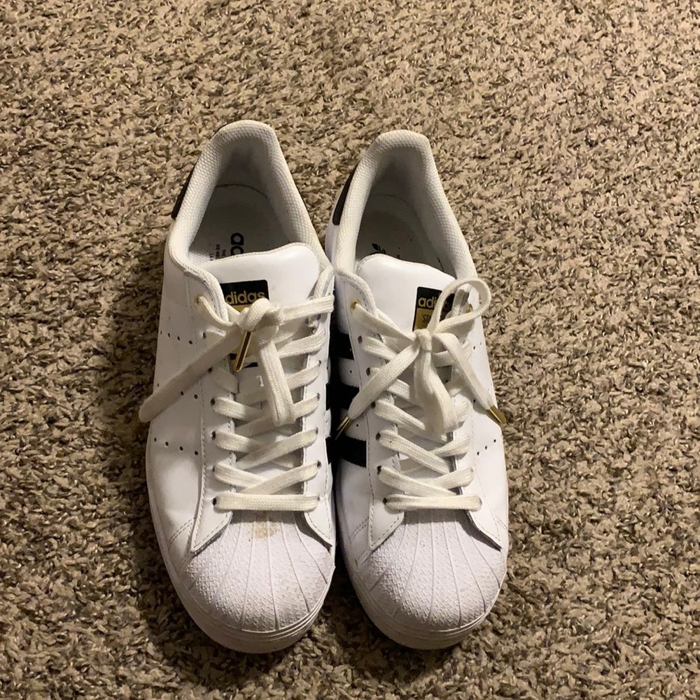 White super stan adidas